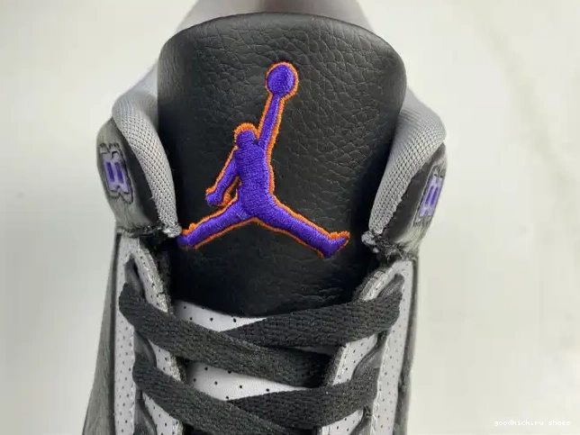 Rep Jordan Air Retro 3 050 CT8532 Black Court Purple 0610